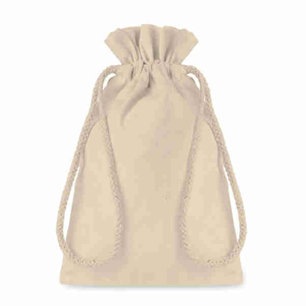 TASKE SMALL Small Cotton draw cord bag | Promopoint
